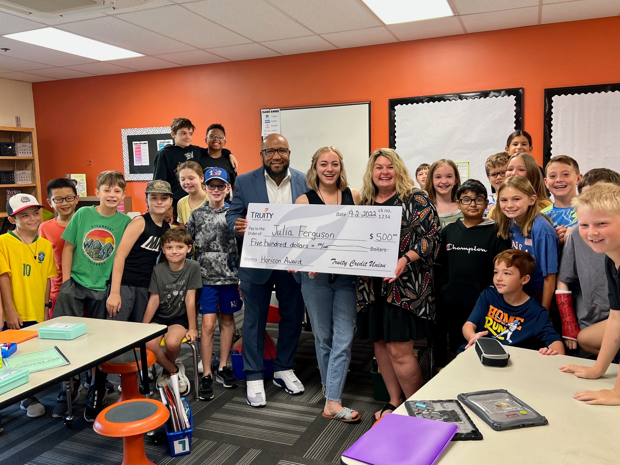 Quail Run Teacher Selected As A Kansas Horizon Award Winner News